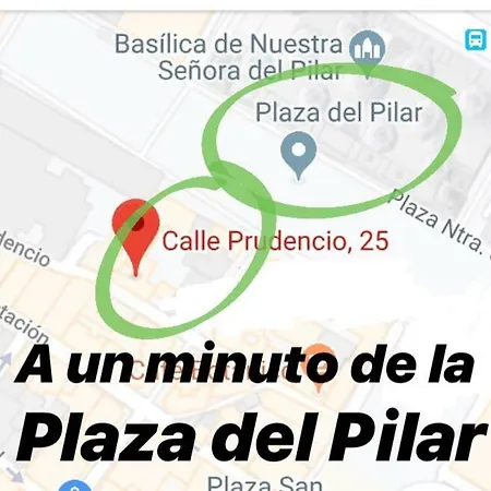 Palacete De La Basílica-en El Pilar! Saragoça
